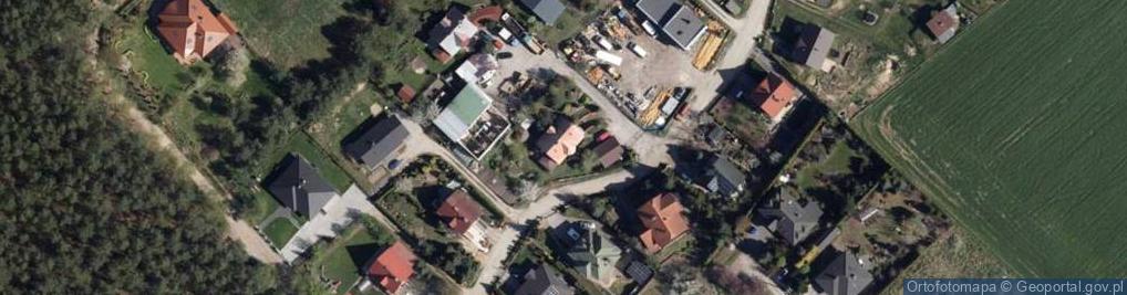 Zdjęcie satelitarne Usługi Transportowo Koparkowe Ted Transkop