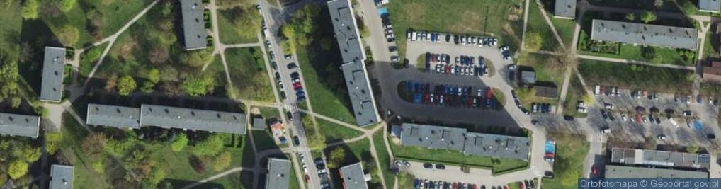 Zdjęcie satelitarne Usługi Transportowo Towarowe