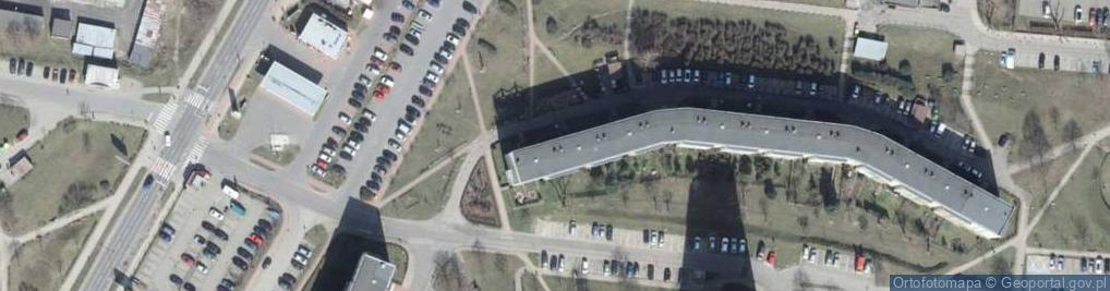 Zdjęcie satelitarne Usługi Turystyczne Tramp
