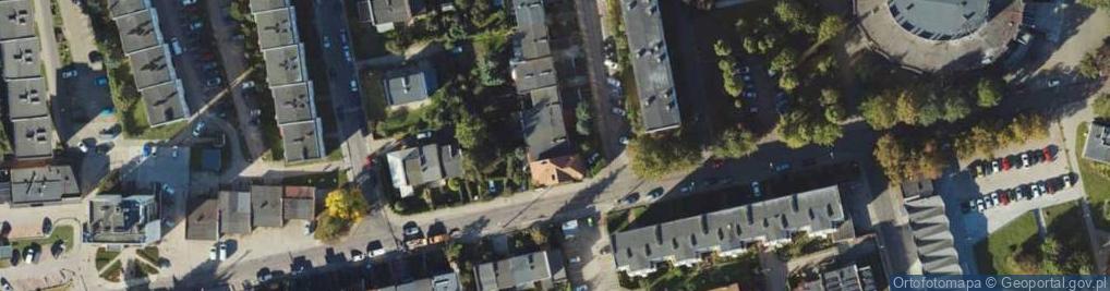 Zdjęcie satelitarne Usługi Turystyczno-Ubezpieczeniowe Zbyszko Zbigniew Łagoda