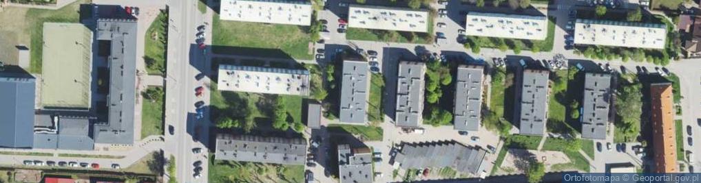 Zdjęcie satelitarne Usługi Ubezpieczeniowe