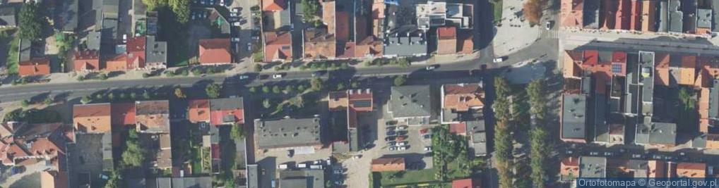 Zdjęcie satelitarne Usługi Ubezpieczeniowe