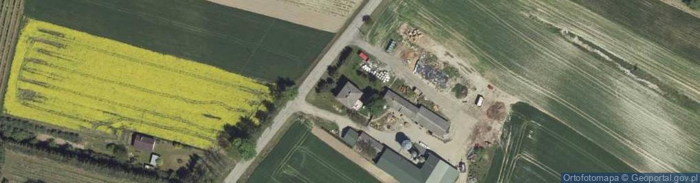 Zdjęcie satelitarne Usługi w Gospodarstwach Rolnych.Kazula Krzysztof