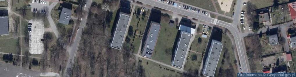 Zdjęcie satelitarne Usługi w Zakresie Bezpieczeństwa i Higieny Pracy Teppel & Bą