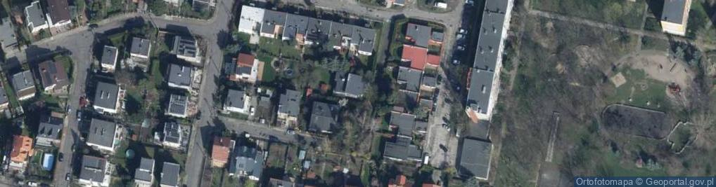 Zdjęcie satelitarne Usługowa Pracownia Projektowa Lewandowski Janusz