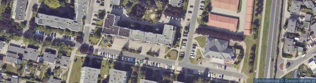 Zdjęcie satelitarne Usługowe Biuro Projektów Protech Anna Jańska