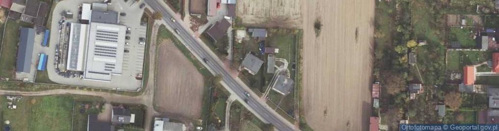 Zdjęcie satelitarne Usługowe Kierowanie Pojazdami Karol Nowak