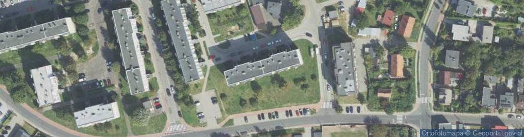 Zdjęcie satelitarne Usługowe Prowadzenie Pojazdów Mechanicznych