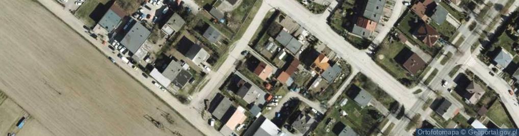 Zdjęcie satelitarne Usługowo Handlowy i Obróbka Drewna