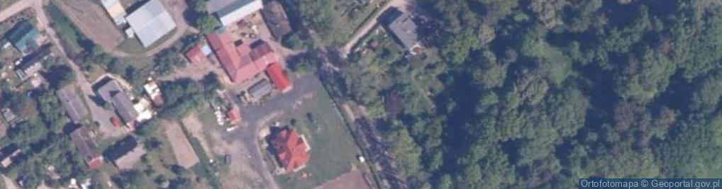 Zdjęcie satelitarne Usługowo Handlowy Zakład Tartaczny Matysz Drew J A Matyszczuk
