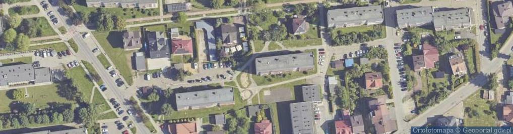 Zdjęcie satelitarne Usługowy Zakład Kominiarski Bartłomiej Zimowski