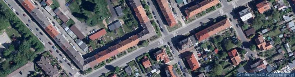 Zdjęcie satelitarne Usługowy Zakład Kominiarski