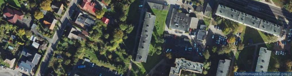 Zdjęcie satelitarne Usługowy Zakład Mechaniki Pojazdowej