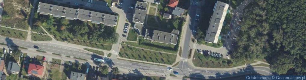 Zdjęcie satelitarne Usługowy Zakład Optyczny K&M Optyk Katarzyna Osadowska