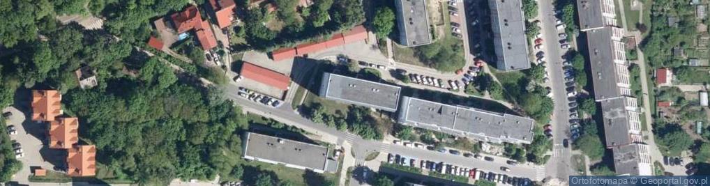 Zdjęcie satelitarne Usługowy Zakład Stolarski