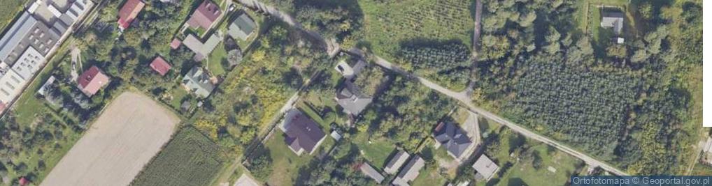 Zdjęcie satelitarne Vintage Wiosna-Osóbka Anna