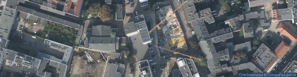 Zdjęcie satelitarne Vintage