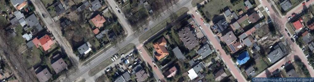 Zdjęcie satelitarne Viola P P H U Wioletta Rapsiewicz Wiesław Żeńca