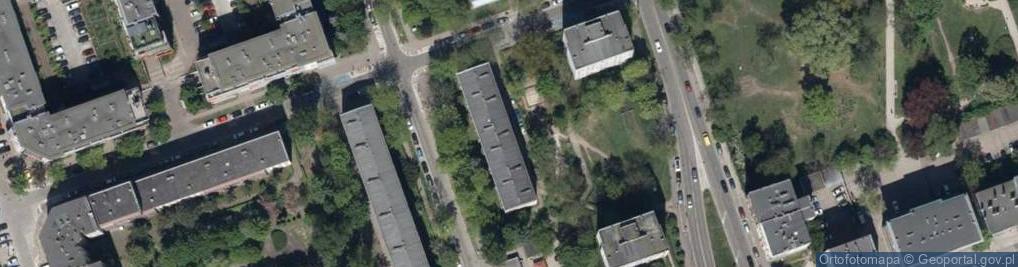 Zdjęcie satelitarne Von Landenberg R., Wrocław