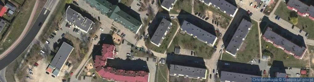 Zdjęcie satelitarne w Augustowie