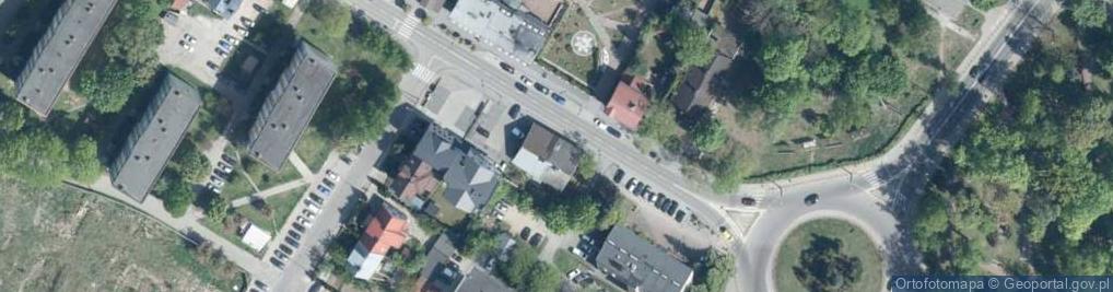 Zdjęcie satelitarne w Augustowie