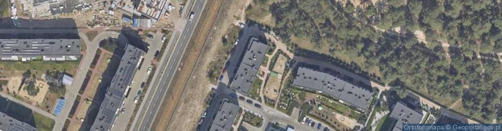 Zdjęcie satelitarne w Obłokach Cafe Marta Knitter-Lipińska