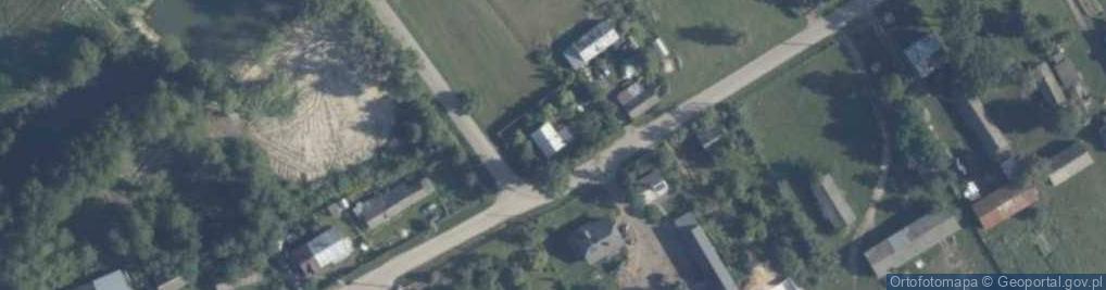 Zdjęcie satelitarne w Popielowie