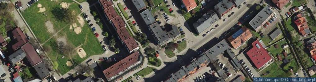 Zdjęcie satelitarne Wadas Rafał Grupowa Praktyka Lekarska nr 55-97-000006 Lucyna Jałowiecka-Wadas, Rafał Wadas