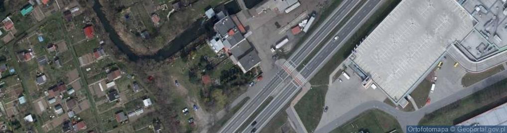 Zdjęcie satelitarne Walasek Silo