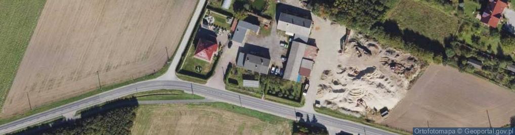 Zdjęcie satelitarne Waldemar Krysiak Nieregularny Transport Drogowy