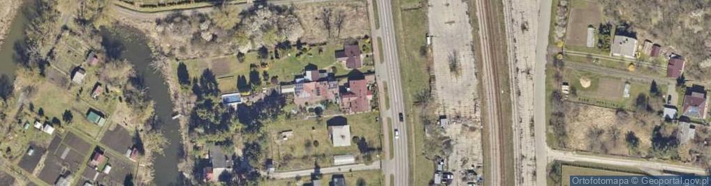 Zdjęcie satelitarne Waldemar Nowak Przedsiębiorstwo Budowlano-Techniczno-Handlowe ''''Techbud'''', Nazwa Skrócona Techbud