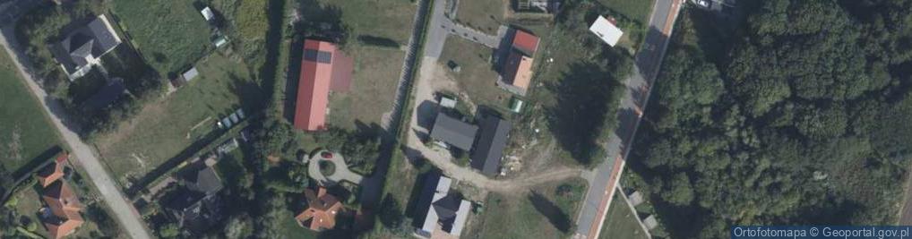 Zdjęcie satelitarne Waldemar Pietras Wojciech Rymaszewski Gospodarstwo Rolne w Pustarach