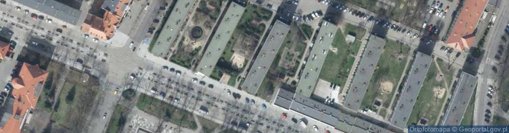 Zdjęcie satelitarne Waldex PH, Zalewski, Głogów