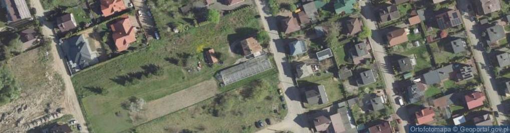 Zdjęcie satelitarne Walentyna Gierczak Uprawa Kwiatów