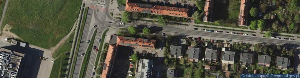 Zdjęcie satelitarne Waligóra M., Wrocław