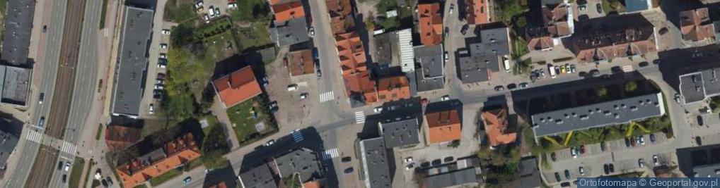 Zdjęcie satelitarne Wapólnota Mieszkaniowa nr 79 Nieruchomości przy ul.Lotniczej 7 w Elblągu
