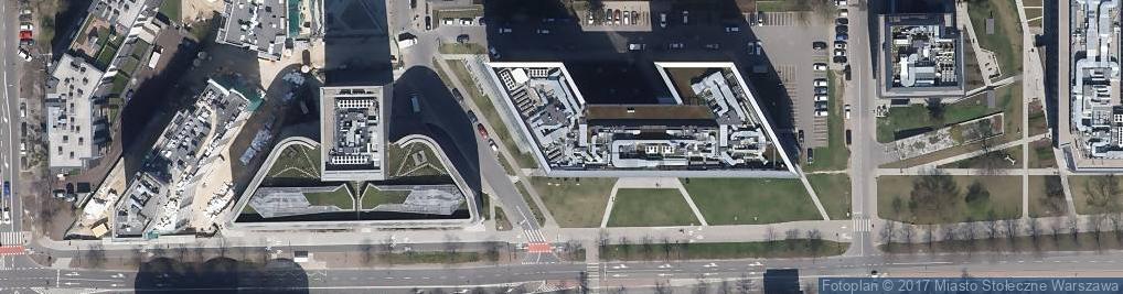 Zdjęcie satelitarne Warbud S.A. Region Centrum