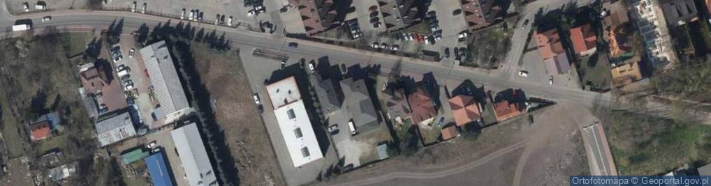 Zdjęcie satelitarne Warszawska Fabryka Ślubów