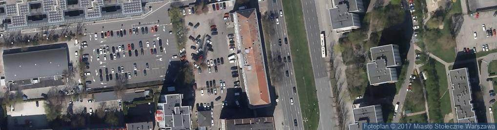 Zdjęcie satelitarne Warszawska Fundacja Kultury