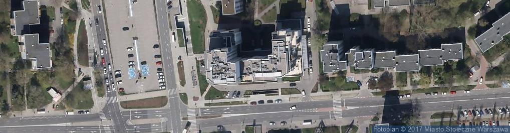 Zdjęcie satelitarne Warszawskie Centrum Medyczne