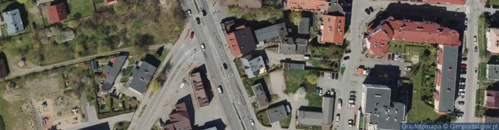 Zdjęcie satelitarne Warzywa Owoce i Art Ogólnospożywcze Wacław Trocki