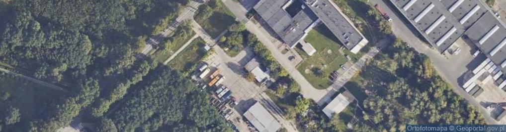 Zdjęcie satelitarne Węglo-Bruk