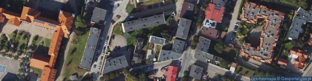 Zdjęcie satelitarne Wejherowskie Towarzystwo Tenisowe