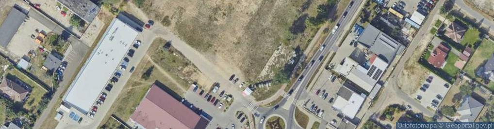 Zdjęcie satelitarne Wektor Materiały Budowlane Edyta Krasińska Małgorzata Plichta