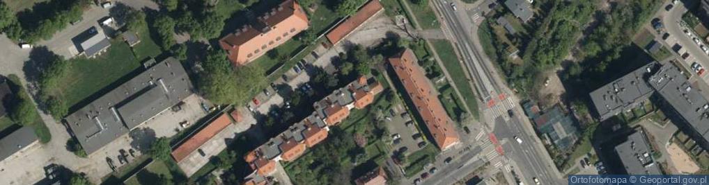 Zdjęcie satelitarne Wiak i., Wrocław