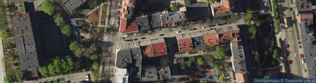 Zdjęcie satelitarne Widawski K., Wrocław