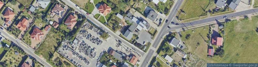 Zdjęcie satelitarne Wielobranżowe Przedsiębiorstwo Produkcyjno - Usługowe Exgum Mirosław Pater