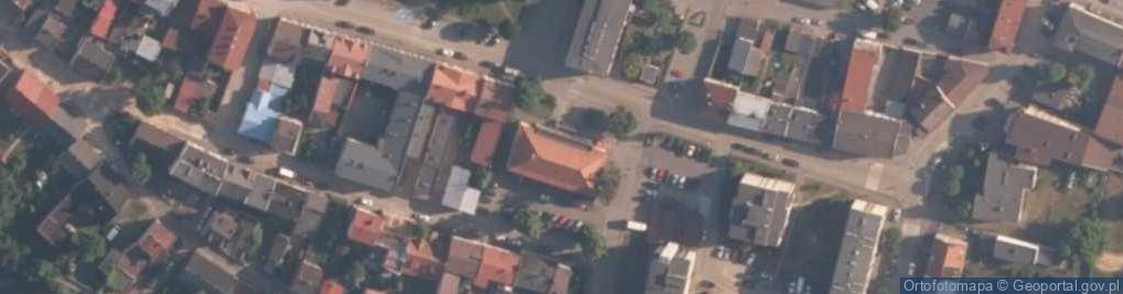 Zdjęcie satelitarne Wieruszowski Dom Kultury w Wieruszowie