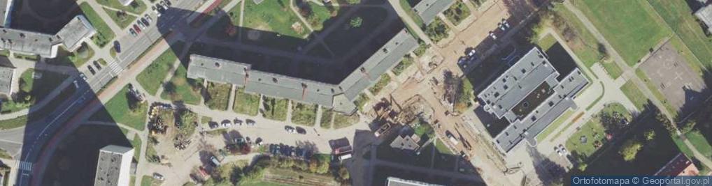 Zdjęcie satelitarne Wierzchowiecka