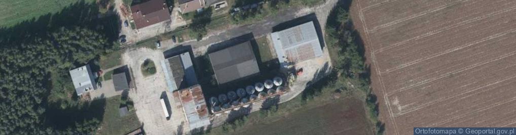 Zdjęcie satelitarne Wiesław Bartoszek Przedsiębiorstwo Produkcyjno-Handlowo-Usługowe Wibar